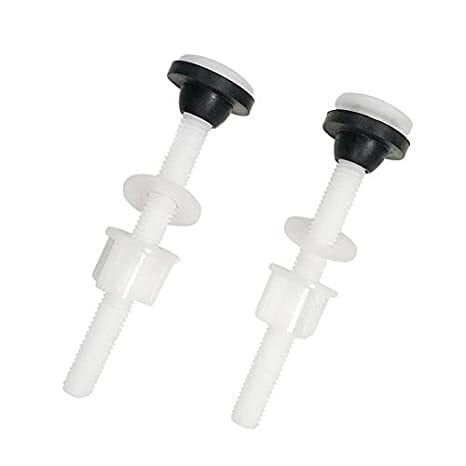 Coupled closet fixing bolt pair Delrin PVC Premium Quality