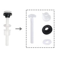 Coupled closet fixing bolt pair Delrin PVC Premium Quality