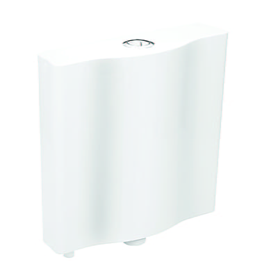 PVC FLUSH TANK CISTERN MARS DUAL FLUSH PEFLUSHS002