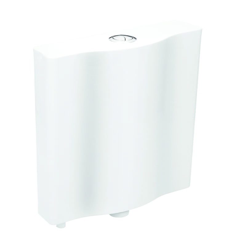 PVC FLUSH TANK CISTERN MARS DUAL FLUSH PEFLUSHS002