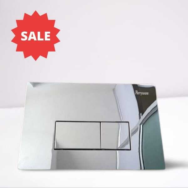 parryware Linea N model flush plate -size 80mm -loop model