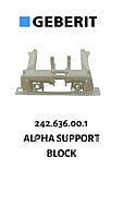 GEBERIT ALPHA CONCEAL TANK FLUSH PLATE SUPPORT BLOCK ALPHA SUPPORT BLOCK GEBERIT ALPHA CONCEAL TANK FLUSH PLATE SUPPORT BLOCK ALPHA SUPPORT BLOCK