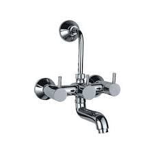 Wall Mixer with Provision for Overhead Shower with Long Bend Pipe, Part Code 6914