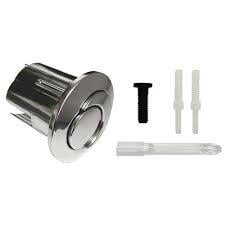 Roca D2D New Style Short Dual Flush Chrome Toilet Push Button AH0001800R Roca D2D New Style Short Dual Flush Chrome Toilet Push Button AH0001800R