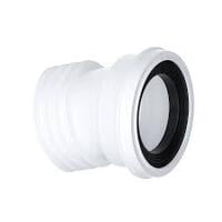 WCPAN-Connector-Offset- PARTCODE V62245 LENGTH 125MM DIA110MM MATERIAL PLASTIC COLOUR WHITE
