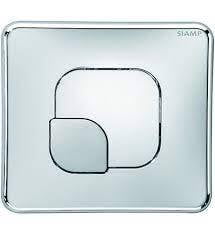 JAQUAR SIAMP LEMON FLUSH PLATE 100% BRIGHT CHROME SIAMP PARTCODE- 10008492