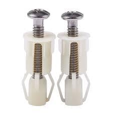 TOILET SEAT COVER HINGES TOP FIXING BOLT WHITE COLOUR FOR 1PC AND 2PC TOILET TOILET SEAT COVER HINGES TOP FIXING BOLT WHITE COLOUR FOR 1PC AND 2PC TOILET