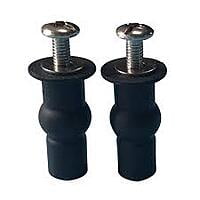 TOILET SEAT COVER HINGES TOP FIXING BOLT BLACK COLOUR FOR 1PC AND 2PC TOILET TOILET SEAT COVER HINGES TOP FIXING BOLT BLACK COLOUR FOR 1PC AND 2PC TOILET