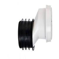 WCPAN-Connector-Offset- PARTCODE V62245 LENGTH 125MM DIA110MM MATERIAL PLASTIC COLOUR WHITE