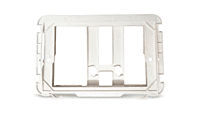 HINDWARE CONCEALO FLUSH PLATE BACK FRAME CC78/80 - PART CODE PE- H 515231 HINDWARE CONCEALO FLUSH PLATE BACK FRAME CC78/80 - PART CODE PE- H 515231