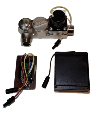 HINDWARE URINAL SENSO ART KIT Electrn. Sensor Circuit & Solenoid Valve PART CODE PE 506092